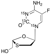 5-epi Emtricitabine-13C,15N2