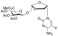 Emtricitabine 2,3,4,6-Tetra-O-acetyl-&beta;-D-glucuronide Methyl Ester
