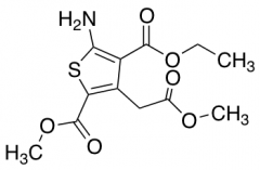 4-Ethyl 2-Methyl 5-Amino-3-(2-methoxy-2-oxoethyl)thiophene-2,4-dicarboxylate