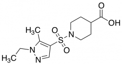 1-[(1-Ethyl-5-methyl-1H-pyrazol-4-yl)sulfonyl]piperidine-4-carboxylic Acid