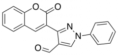 3-(2-Oxo-2H-chromen-3-yl)-1-phenyl-1H-pyrazole-4-carbaldehyde