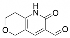 2-oxo-1H,2H,5H,7H,8H-pyrano[4,3-b]pyridine-3-carbaldehyde