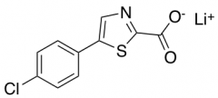 Lithium(1+) Ion 5-(4-Chlorophenyl)-1,3-thiazole-2-carboxylate