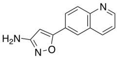 5-(quinolin-6-yl)-1,2-oxazol-3-amine