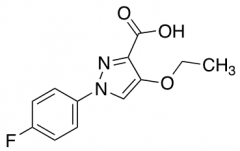 4-Ethoxy-1-(4-fluorophenyl)-1H-pyrazole-3-carboxylic Acid