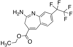 Ethyl 2-?Amino-?8-?(perfluoroethyl)?-?3H-?benzo[b]?azepine-?4-?carboxylat
