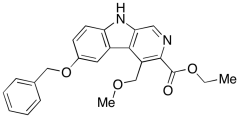 Ethyl 6-Benzyloxy-4-methoxymethyl-&szlig;-carboline-3-carboxylate