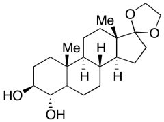17-(1,2-Ethanediyl Acetal) 3,4-Dihydroxyandrostan-17-one
