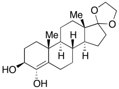 17-(1,2-Ethanediyl Acetal) 3,4-Dihydroxy Androst-4-ene-17-one