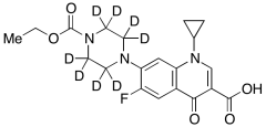 N-Ethoxycarbonyl-ciprofloxacin-d8