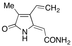 (2Z)-2-(3-Ethenyl-1,5-dihydro-4-methyl-5-oxo-2H-pyrrol-2-ylidene)acetamide