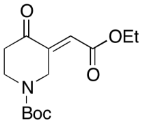 3-(2-Ethoxy-2-oxoethylidene)-4-oxo-1-piperidinecarboxylic Acid 1,1-Dimethylethyl Ester