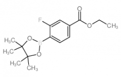 4-Ethoxycarbonyl-2-fluorophenylboronic acid, pinacol ester