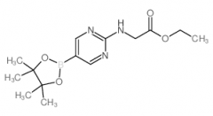 2-(Ethoxycarbonylmethylamino)pyrimidine-5-boronic Acid, Pinacol Ester