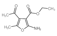 Ethyl 4-acetyl-2-amino-5-methyl-3-furoate