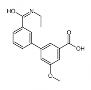 3-[3-(N-Ethylaminocarbonyl)phenyl]-5-methoxybenzoic acid