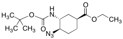 Ethyl (1S,3R,4S)-4-Azido-3-(tert-butoxycarbonylamino)cyclohexane-1-carboxylate