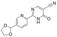 2-(5-[1,3]Dioxolan-2-yl-pyridin-2-yl)-6-oxo-1,6-dihydro-pyrimidine-5-carbonitrile