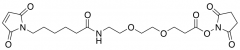 (2,5-Dioxopyrrolidin-1-yl) 3-[2-[2-[6-(2,5-Dioxopyrrol-1-yl)hexanoylamino]ethoxy]ethoxy]pr