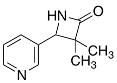 3,3-dimethyl-4-(pyridin-3-yl)azetidin-2-one