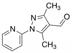 3,5-dimethyl-1-(pyridin-2-yl)-1H-pyrazole-4-carbaldehyde