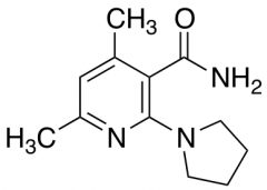 4,6-dimethyl-2-(pyrrolidin-1-yl)pyridine-3-carboxamide