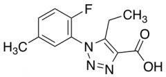 5-Ethyl-1-(2-fluoro-5-methylphenyl)-1H-1,2,3-triazole-4-carboxylic Acid