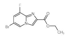 Ethyl 6-bromo-8-fluoroimidazo[1,2-a]pyridine-2-carboxylate
