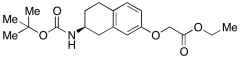 (S)-Ethyl 2-((7-((tert-Butoxycarbonyl)amino)-5,6,7,8-tetrahydronaphthalen-2-yl)oxy)acetate