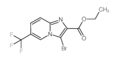 Ethyl 3-bromo-6-(trifluoromethyl)imidazo[1,2-a]pyridine-2-carboxylate