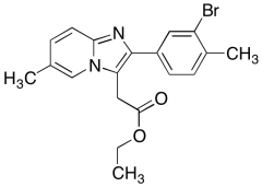 Ethyl 2-(2-(3-Bromo-4-methylphenyl)-6-methylimidazo[1,2-a]pyridin-3-yl)acetate