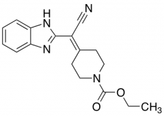 ethyl 4-[1H-1,3-benzodiazol-2-yl(cyano)methylidene]piperidine-1-carboxylate