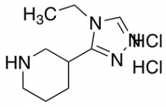 3-(4-ethyl-4H-1,2,4-triazol-3-yl)piperidine dihydrochloride