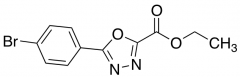 Ethyl 5-(4-Bromophenyl)-1,3,4-oxadiazole-2-carboxylate