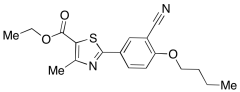 Ethyl 2-(4-Butoxy-3-cyanophenyl)-4-methylthiazole-5-carboxylate