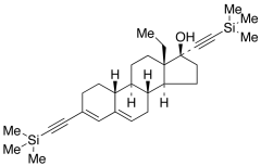 13-Ethyl-3,17&alpha;-trimethylsilylethynyl-18,19-dinor-pregna-3,5-dien-17-ol