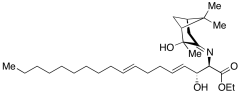 (2R,3R,4E,8E)-Ethyl 3-hydroxy-2-((Z)-(2-hydroxy-2,6,6-trimethylbicyclo[3.1.1]heptan-3-ylid