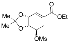 Ethyl 3,4-O-Isopropylidene-5-O-methanesulfonylshikimate