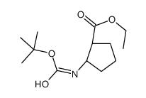 Ethyl (1S,2R)-2-(boc-Amino)cyclopentanecarboxylate