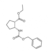 Ethyl (1S,2R)-2-(cbz-Amino)cyclopentanecarboxylate