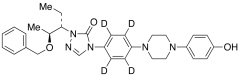 2-[(1S,2S)-1-Ethyl-2-(phenylmethoxy)propyl]-2,4-dihydro-4-[4-[4-(4-hydroxyphenyl)-1-pipera