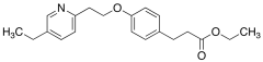 4-[2-(5-Ethyl-2-pyridinyl)ethoxy]benzenepropanoic Acid Ethyl Ester(Pioglitazone Impurity)