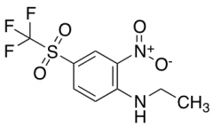 N-Ethyl-2-nitro-4-((trifluoromethyl)sulfonyl)aniline