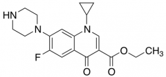 Ethyl 1-Cyclopropyl-6-fluoro-4-oxo-7-(piperazin-1-yl)-1,4-dihydroquinoline-3-carboxylate
