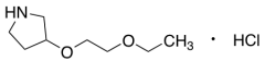 3-(2-Ethoxyethoxy)pyrrolidine Hydrochloride