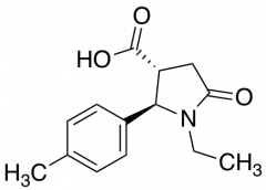(2R,3R)-1-Ethyl-2-(4-methylphenyl)-5-oxopyrrolidine-3-carboxylic Acid
