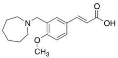 (2E)-3-[3-(Azepan-1-ylmethyl)-4-methoxyphenyl]acrylic Acid