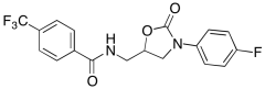 N-?[[3-?(4-?fluorophenyl)?-?2-?oxo-?5-?oxazolidinyl]?methyl]?-?4-?(