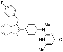 2-[[1-[1-[(4-Fluorophenyl)methyl]-1H-benzimidazol-2-yl]-4-piperidinyl]methylamino]-6-methy