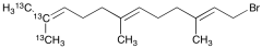 (E,E)-Farnesyl-13C3 Bromide